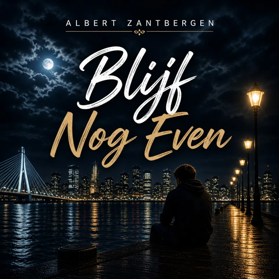 Cover van Blijf Nog Even door Albert Zantbergen