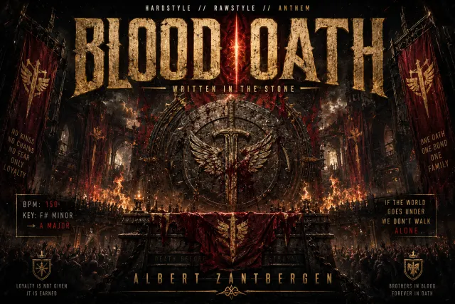 Cover for Blood Oath by Albert Zantbergen