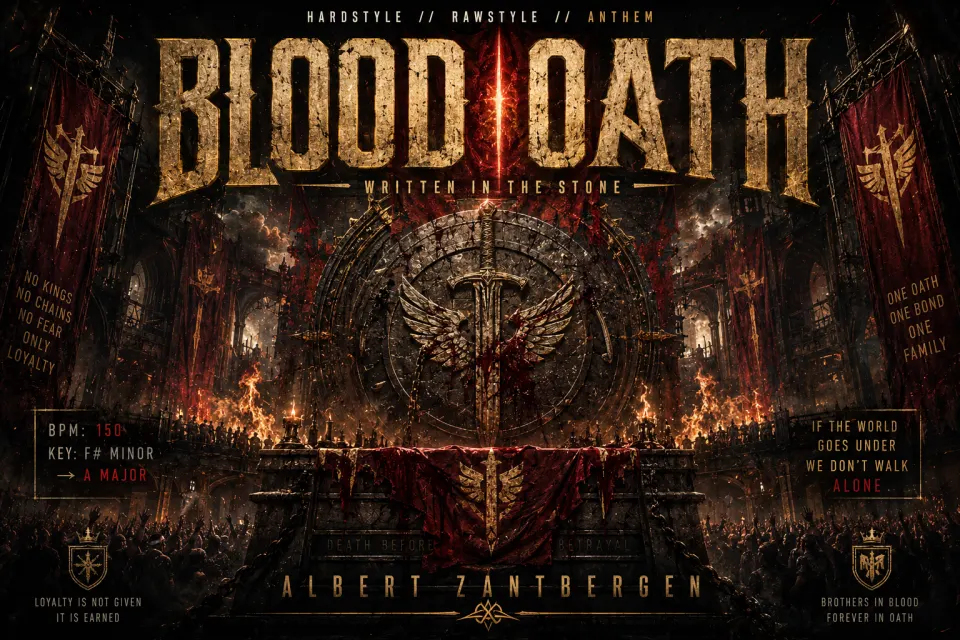 Cover van Blood Oath door Albert Zantbergen