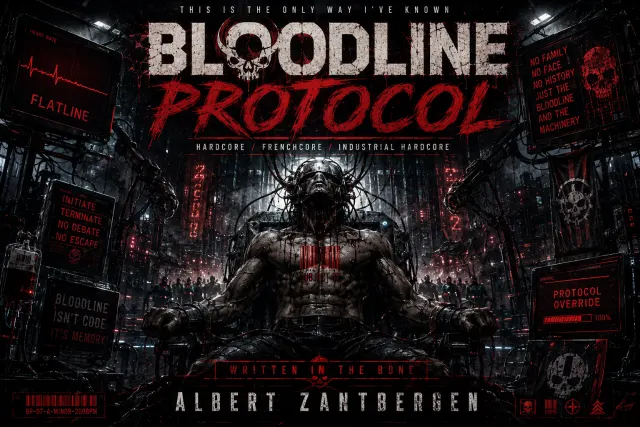 Cover van Bloodline Protocol door Albert Zantbergen