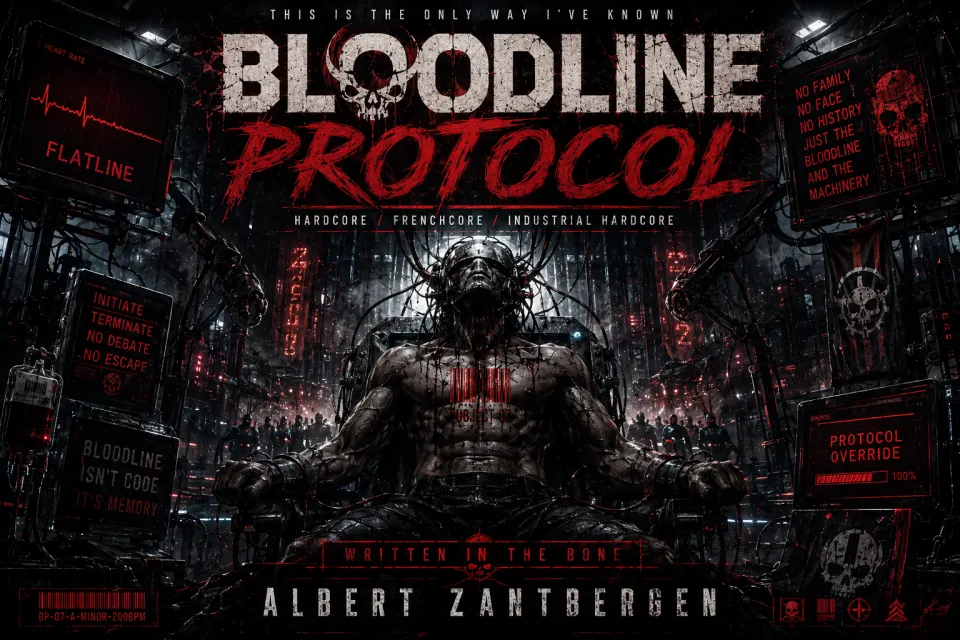 Cover van Bloodline Protocol door Albert Zantbergen