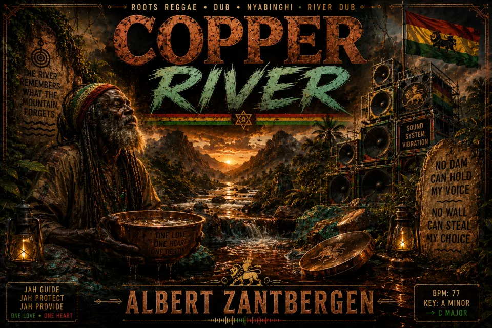 Cover van Copper River door Albert Zantbergen