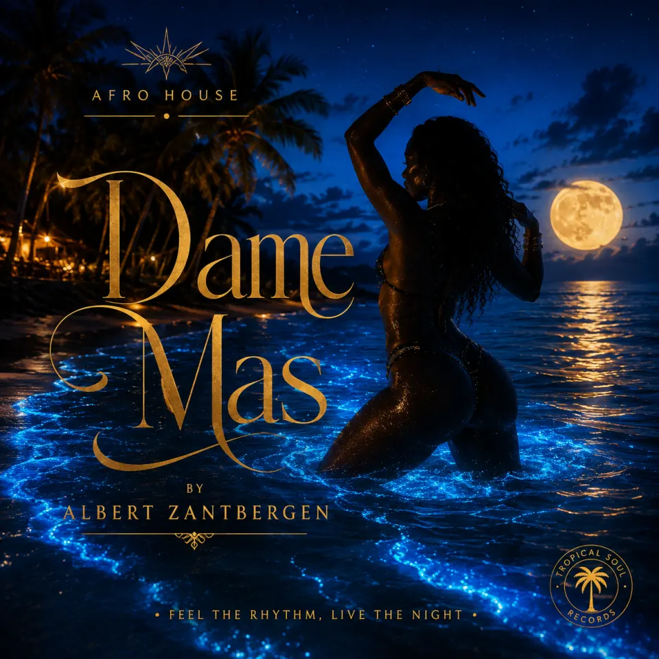Cover van Dame Mas door Albert Zantbergen