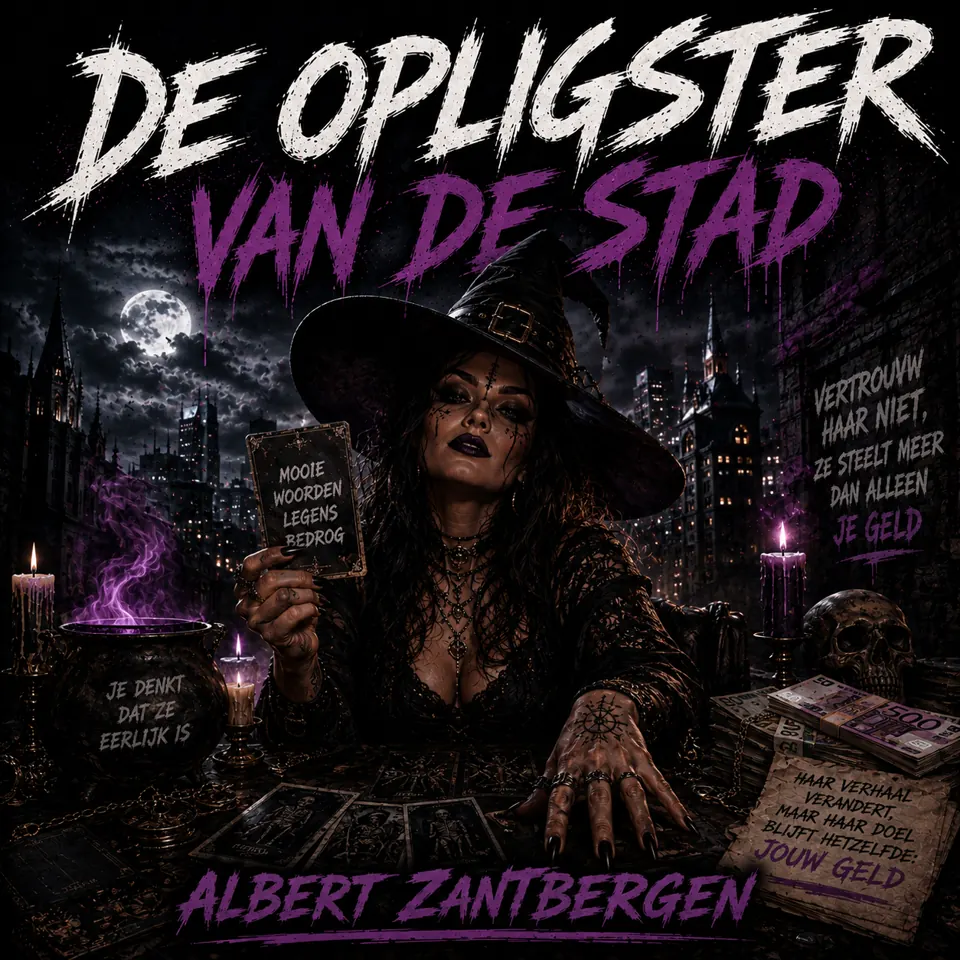 Cover van De Opligster Van De Stad door Albert Zantbergen