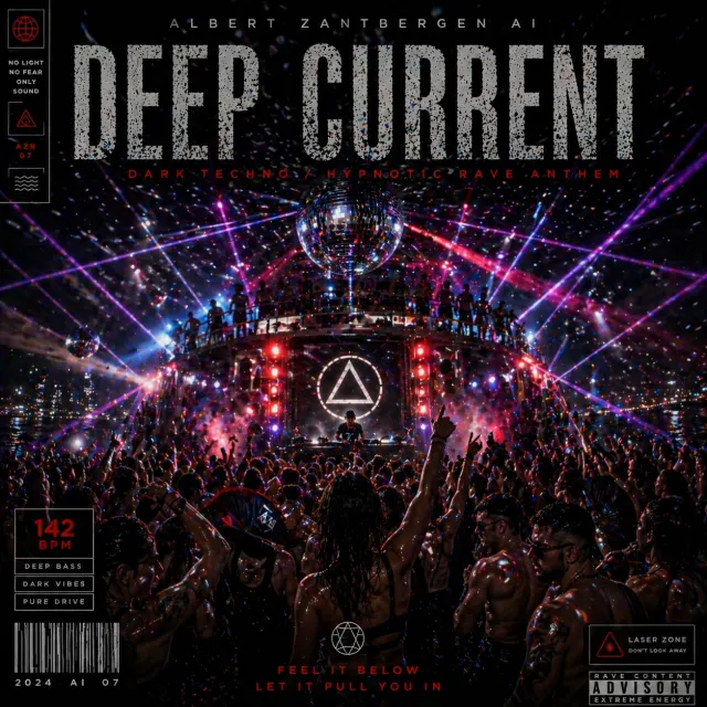 Cover for Deep Current by Albert Zantbergen
