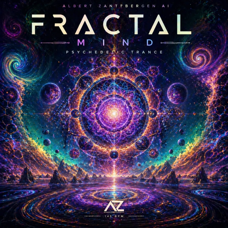 Cover for Fractal Mind by Albert Zantbergen