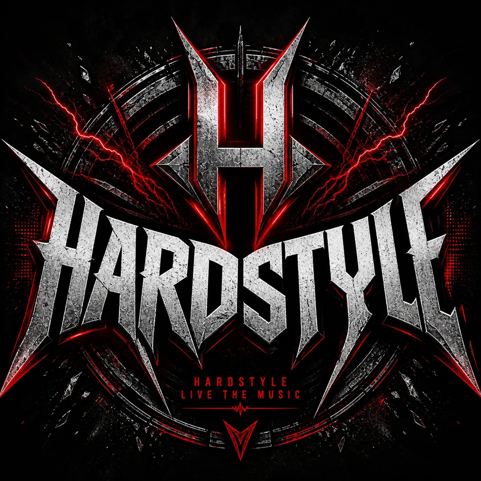 Cover for HARDSTYLE by Albert Zantbergen AI