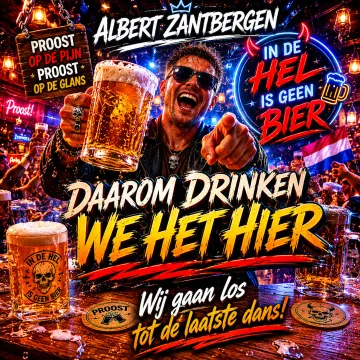 Cover van In de hel is geen bier daarom drinken we het hier