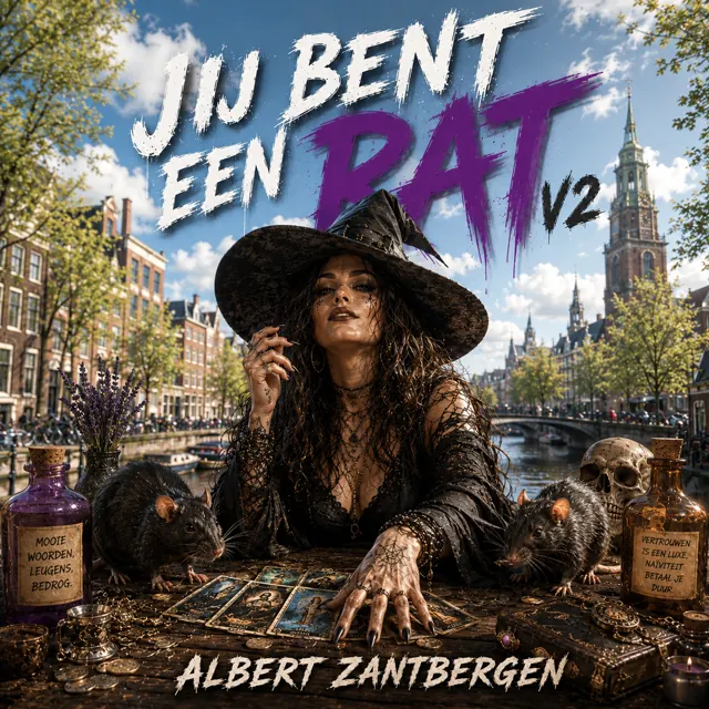 Cover van Je Bent Een Rat v2 door Albert Zantbergen