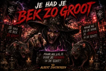 Cover van Je Had Je Bek Zo Groot