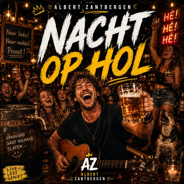 Cover for Nacht op Hol by Albert Zantbergen