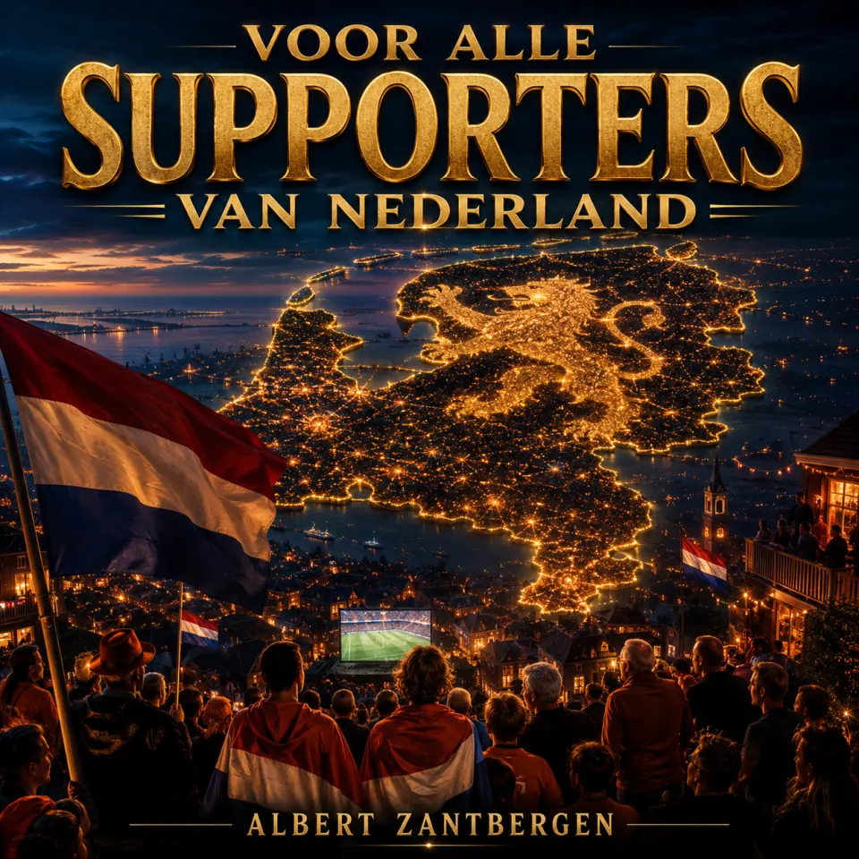 Cover van Voor Alle Supperters door Albert Zantbergen