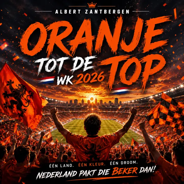 Cover for Oranje Tot De Top by Albert Zantbergen