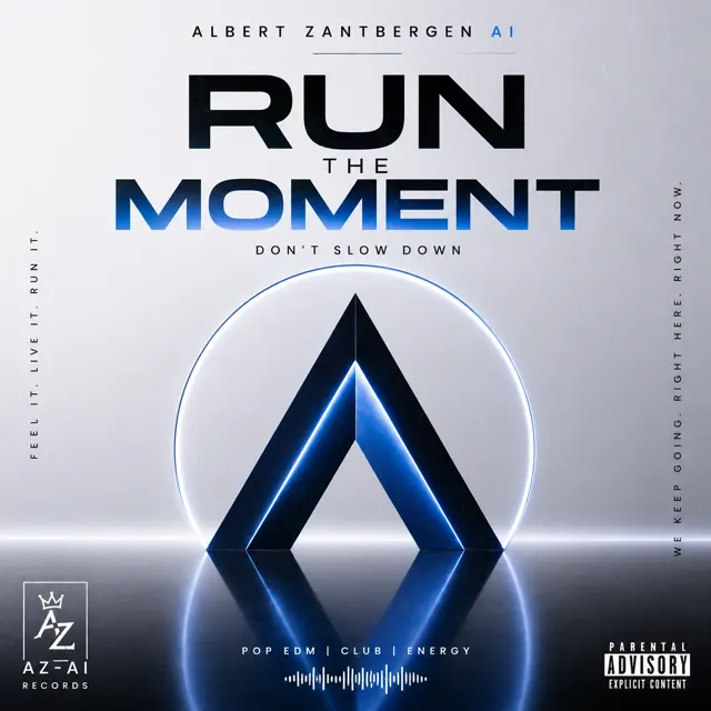 Cover for Run The Moment by Albert Zantbergen