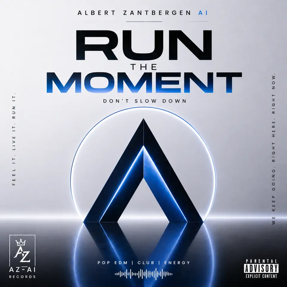 Cover von Run The Moment von Albert Zantbergen