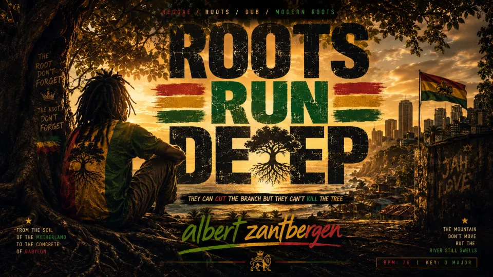 Cover for Roots Run Deep by Albert Zantbergen