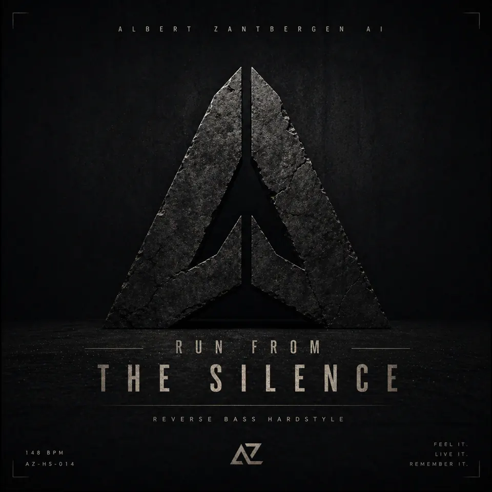 Cover for Run From Silence by Albert Zantbergen