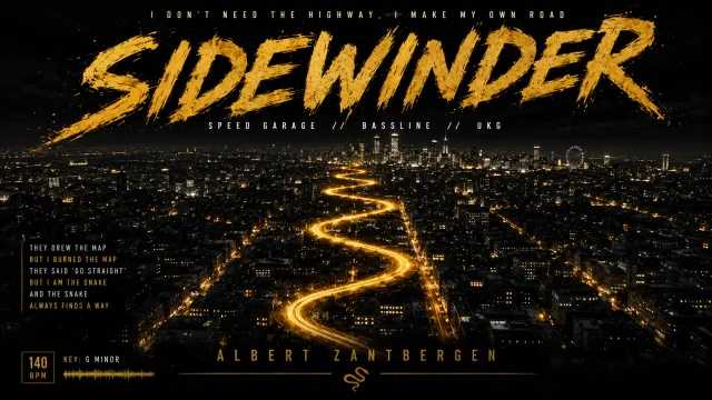 Cover van Sidewinder door Albert Zantbergen