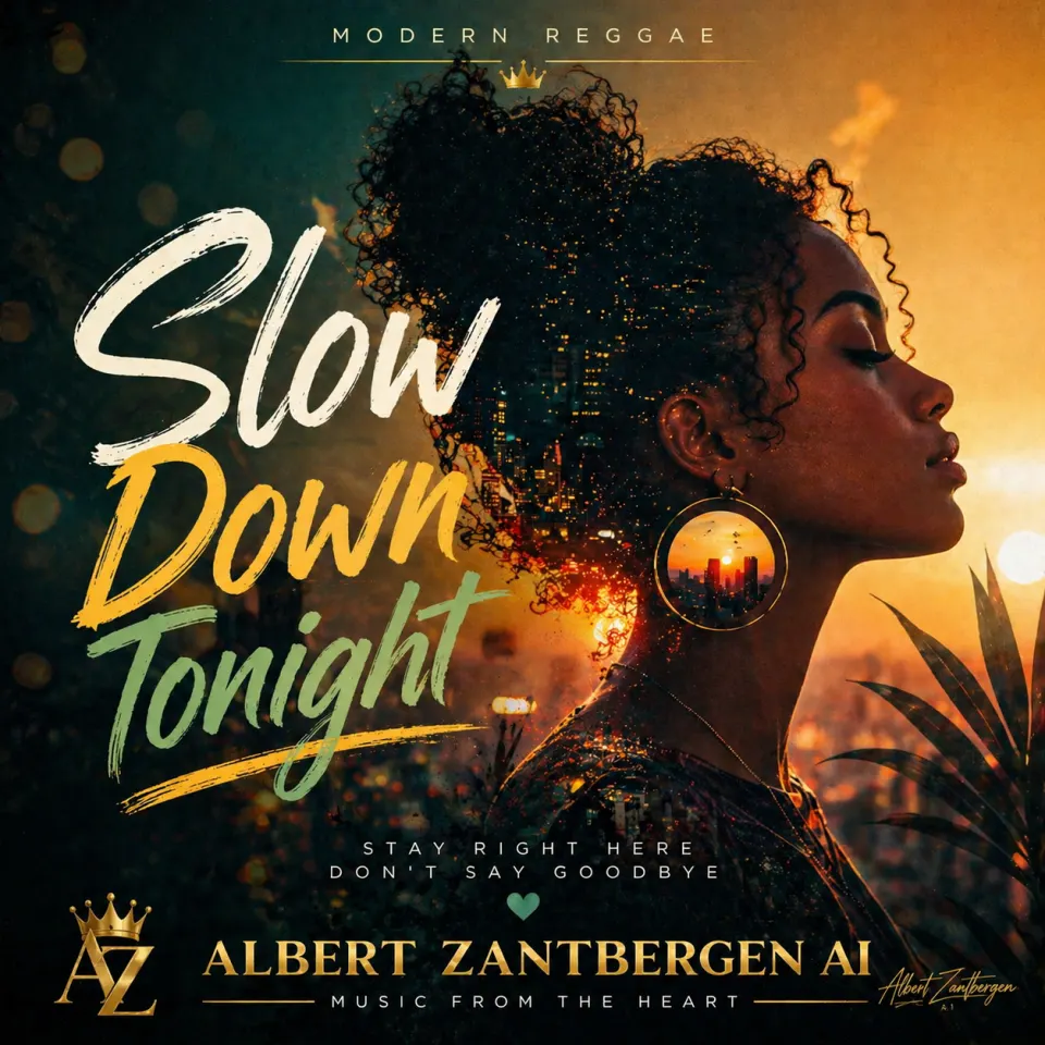 Cover van Slow Down Tonight door Albert Zantbergen