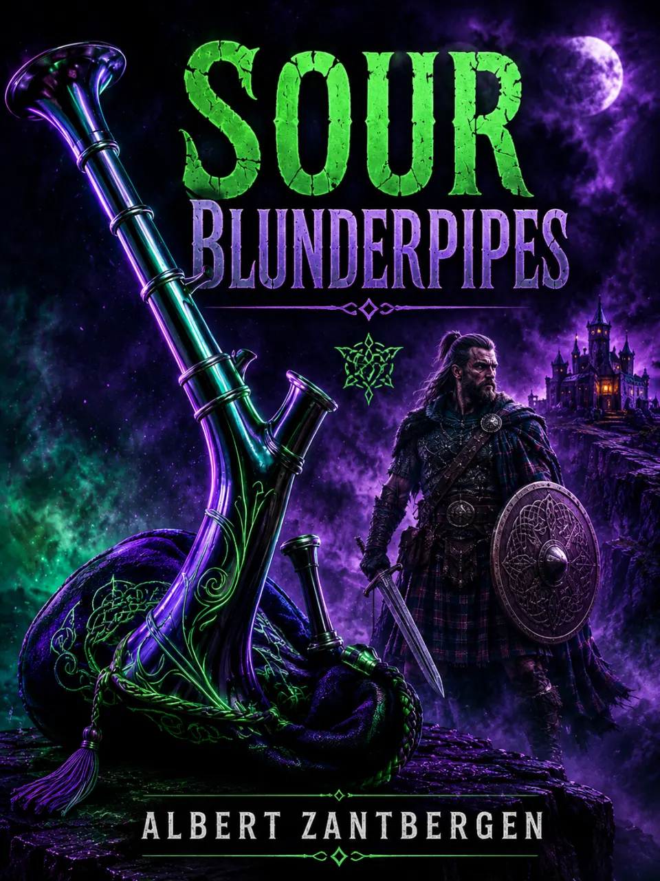 Cover van Sour Blunderpipes door Albert Zantbergen