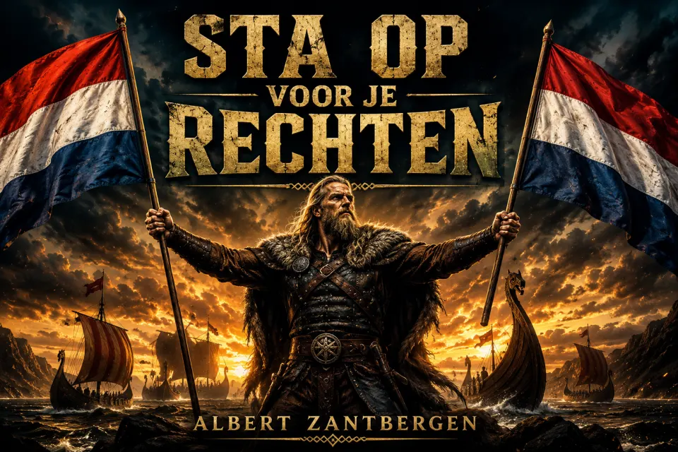Cover van Sta Op Voor Je Rechten door Albert Zantbergen