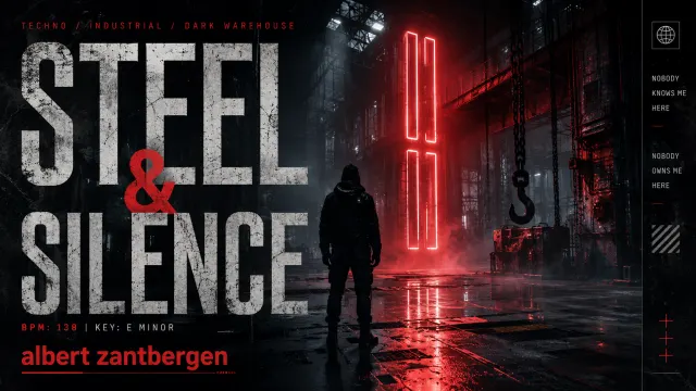 Cover for Steel & Silence by Albert Zantbergen