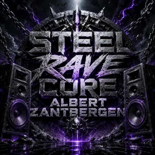 Cover for Steel Rave Core by Albert Zantbergen