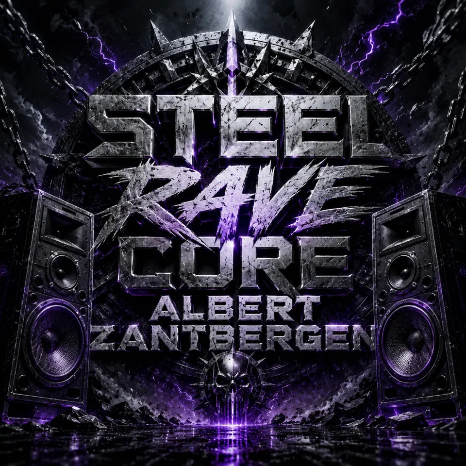 Cover van Steel Rave Core door Albert Zantbergen