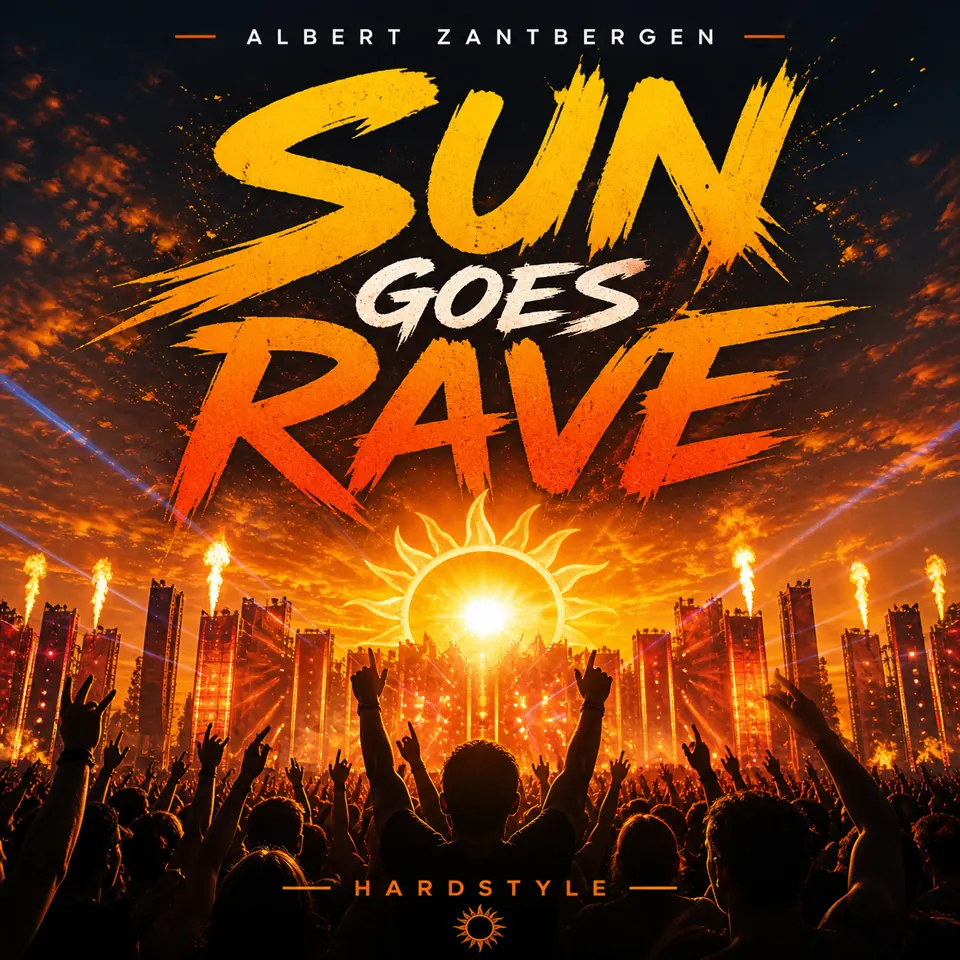 Cover van Sun Goes Rave door Albert Zantbergen