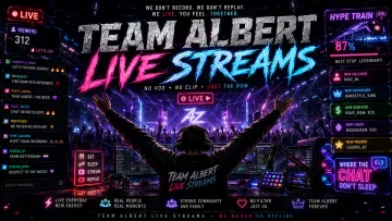 Cover van Team Albert Live Streams v1