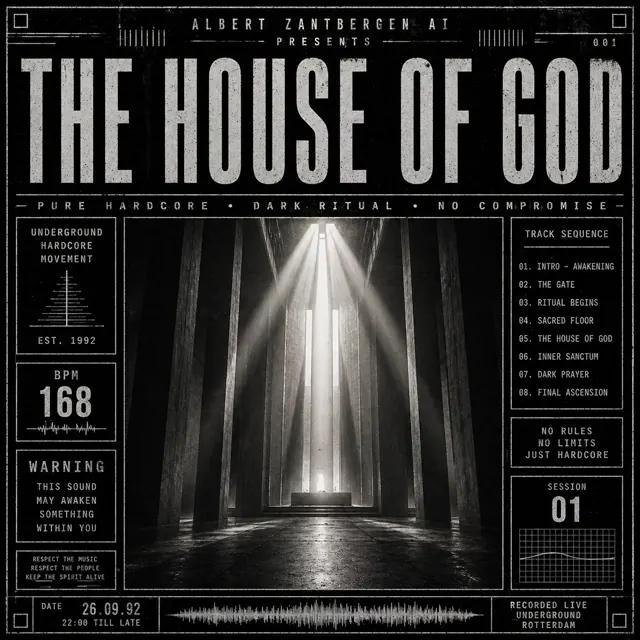 Cover for The House Of God by Albert Zantbergen