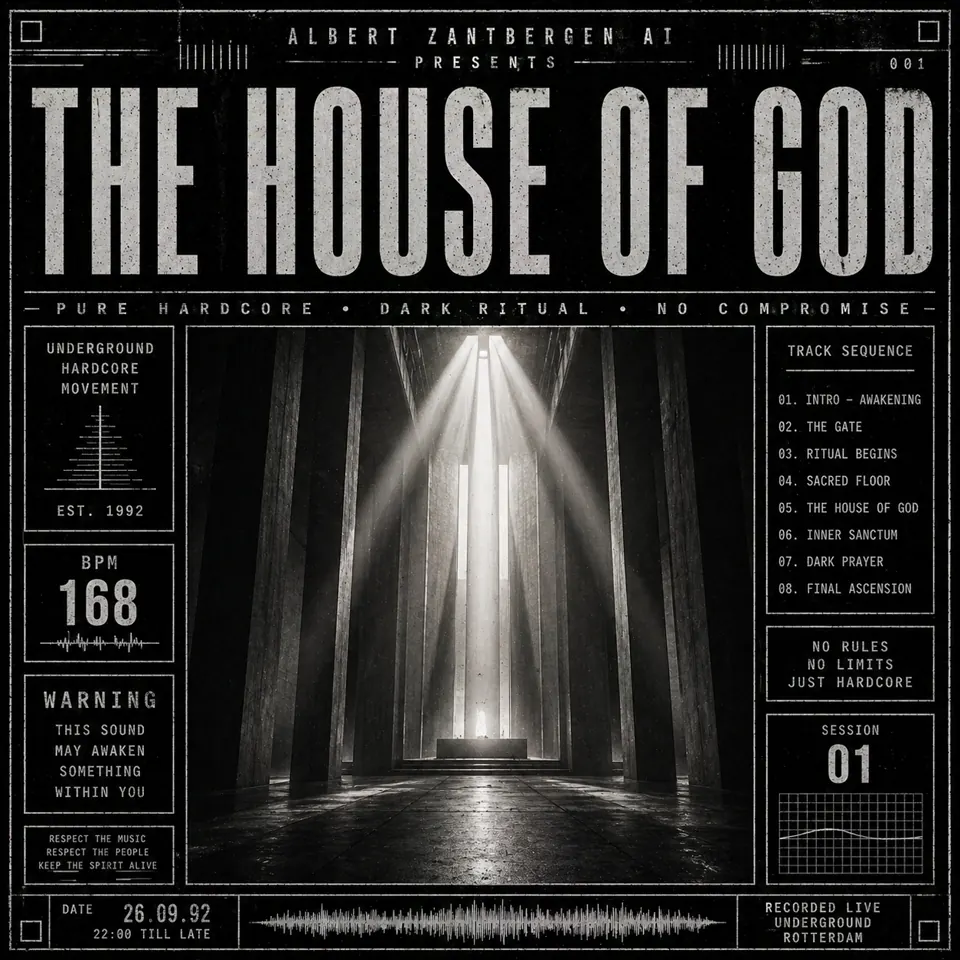 Cover van The House Of God door Albert Zantbergen