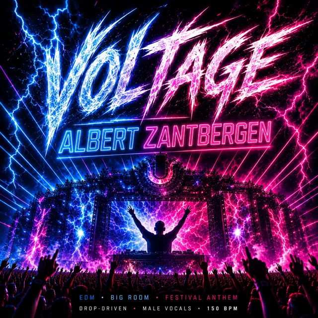 Cover van Voltage door Albert Zantbergen
