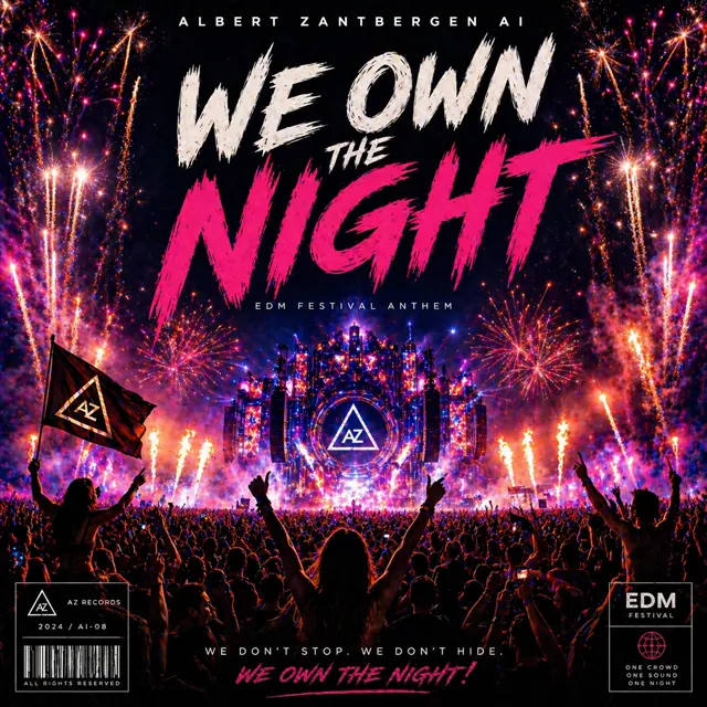Cover van We Own the Night door Albert Zantbergen