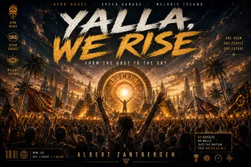 Cover van Yalla, We Rise